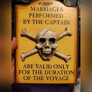 St. Thomas Island Skull Decor